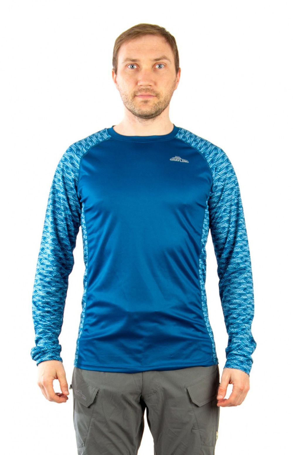 Лонгслив Sargan (Сарган) (волны)