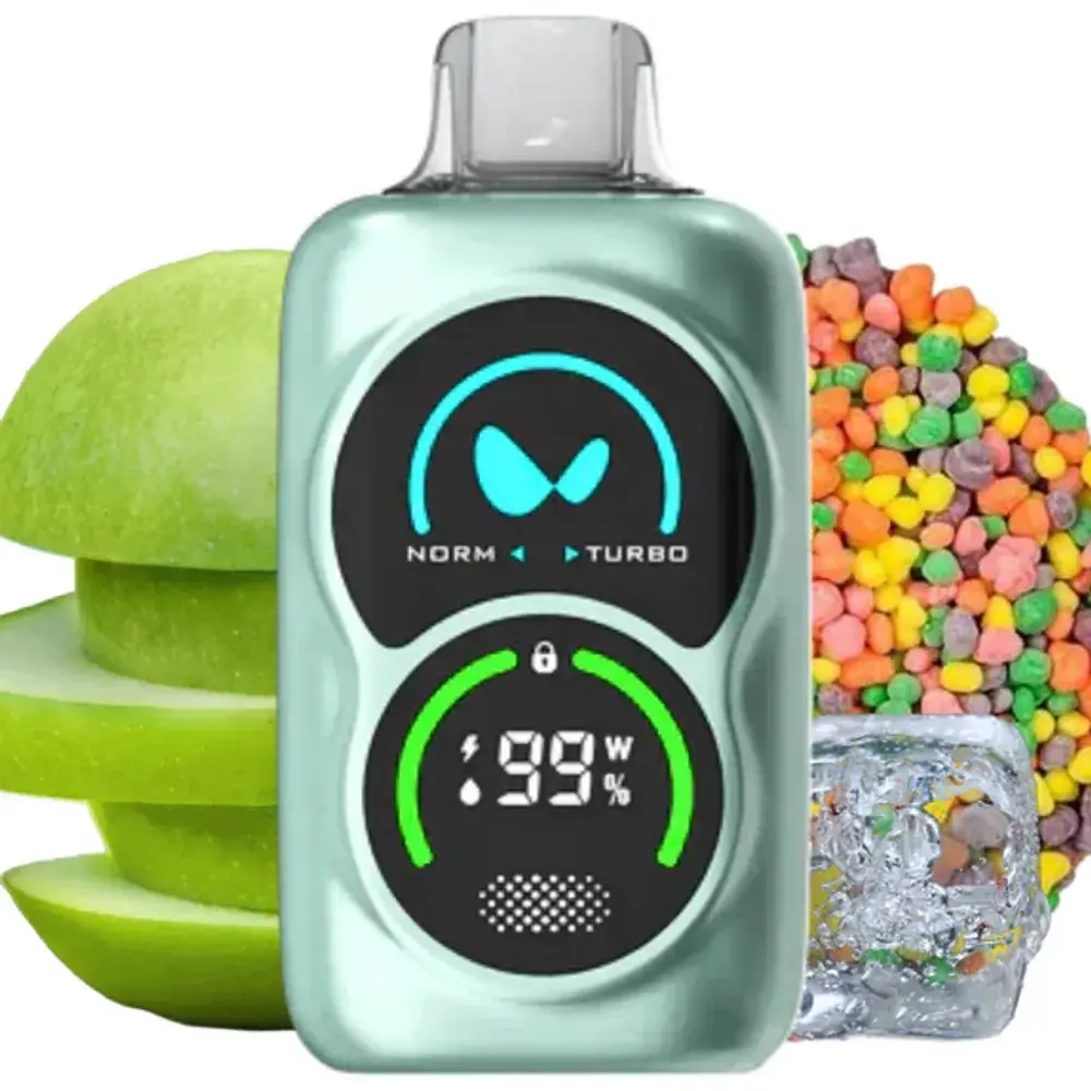 WAKA DUO 25000 - Sour Apple (5% nic)