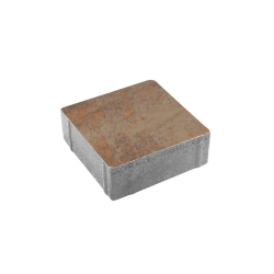 Тротуарная плитка КВАДРАТ 200х200 мм - Листопад гладкий Клен