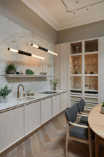 Chandelier  horizontal Light pipe S58-05 by Cameron Design House