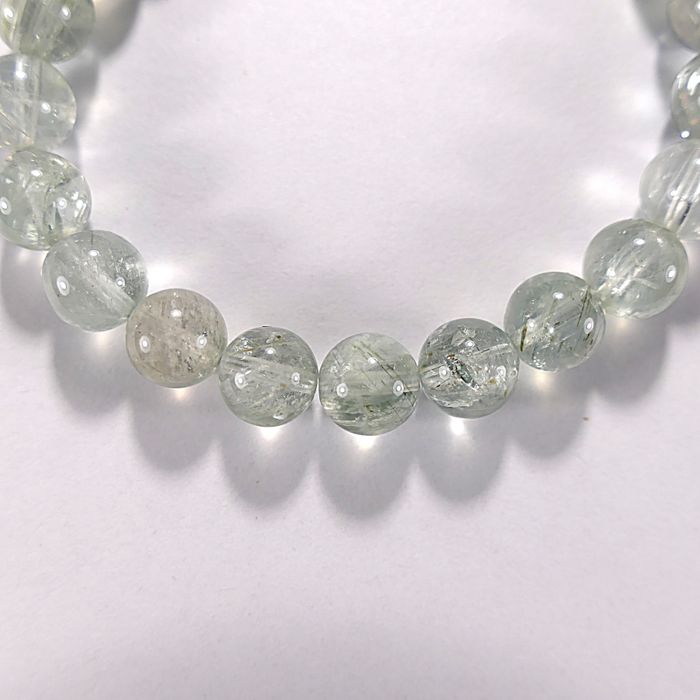 Бусина из олигоклаза (Аруша, Танзания), шар гладкий 10 мм