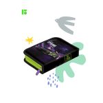 Пенал 1 отделение 200х140х40 Berlingo Fury road, откидная планка, ткань