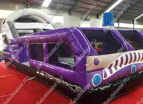 Детская надувная горка "Патруль времени"