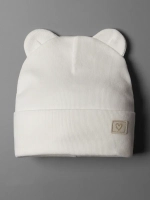 Шапка детская на осень с ушками