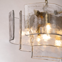 Люстра Cloyd PAMIR C12 / шир. 100 см - золото (арт.11360)