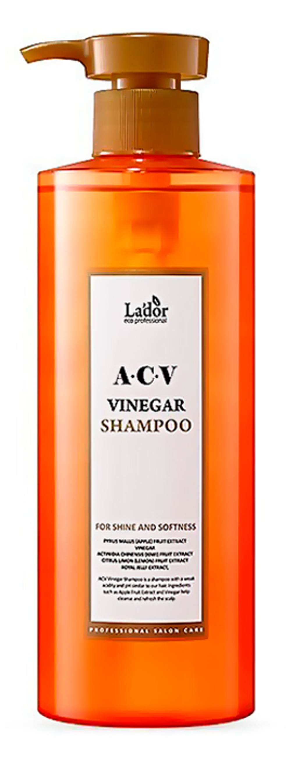 Шампунь с яблочным уксусом Lador ACV Vinegar Shampoo 430 мл