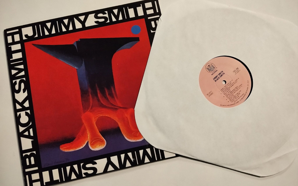 Винтажная виниловая пластинка LP Jimmy Smith Black Smith (USA 1974)