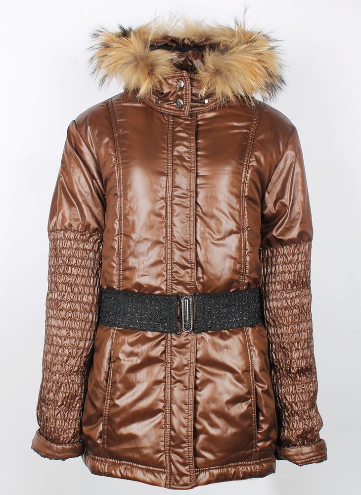 Зимняя удлиненная куртка TIMCO с опушкой