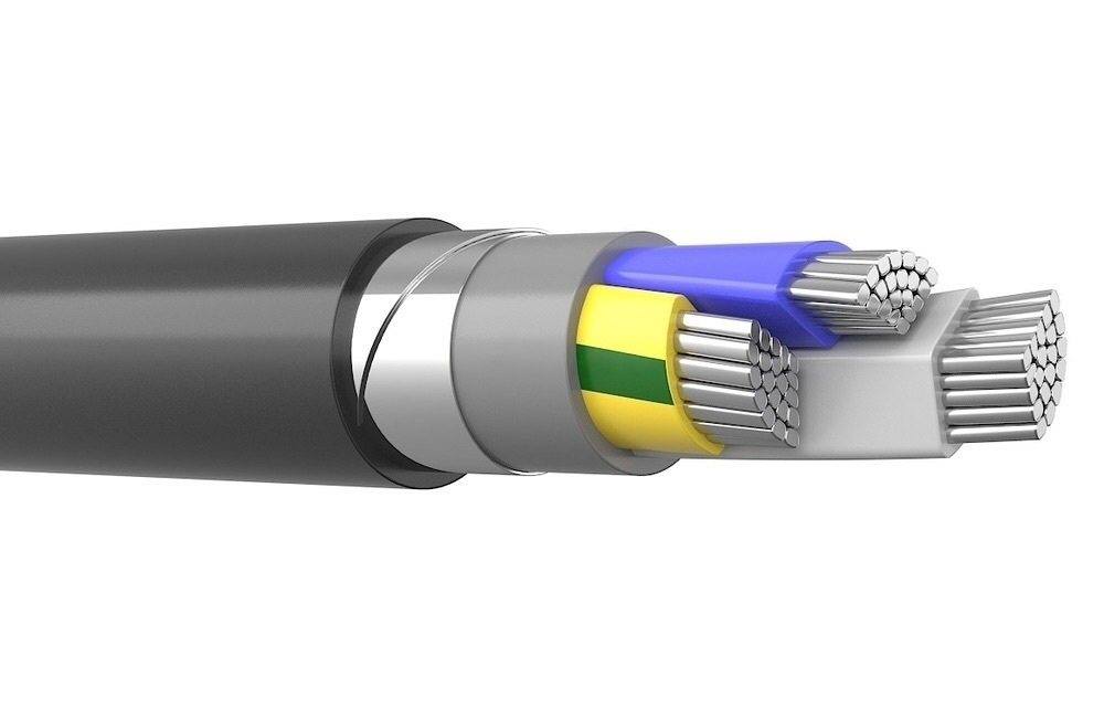 Кабель АВБШвнг-LS 3х150-1