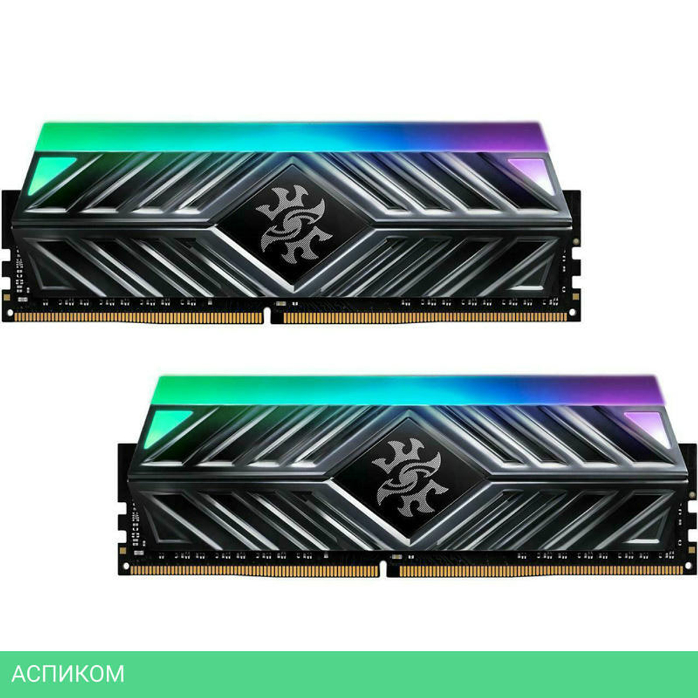Оперативная память A-Data XPG Spectrix D41 RGB 2x16GB DDR4 PC4-25600 (AX4U320016G16A-DT41)