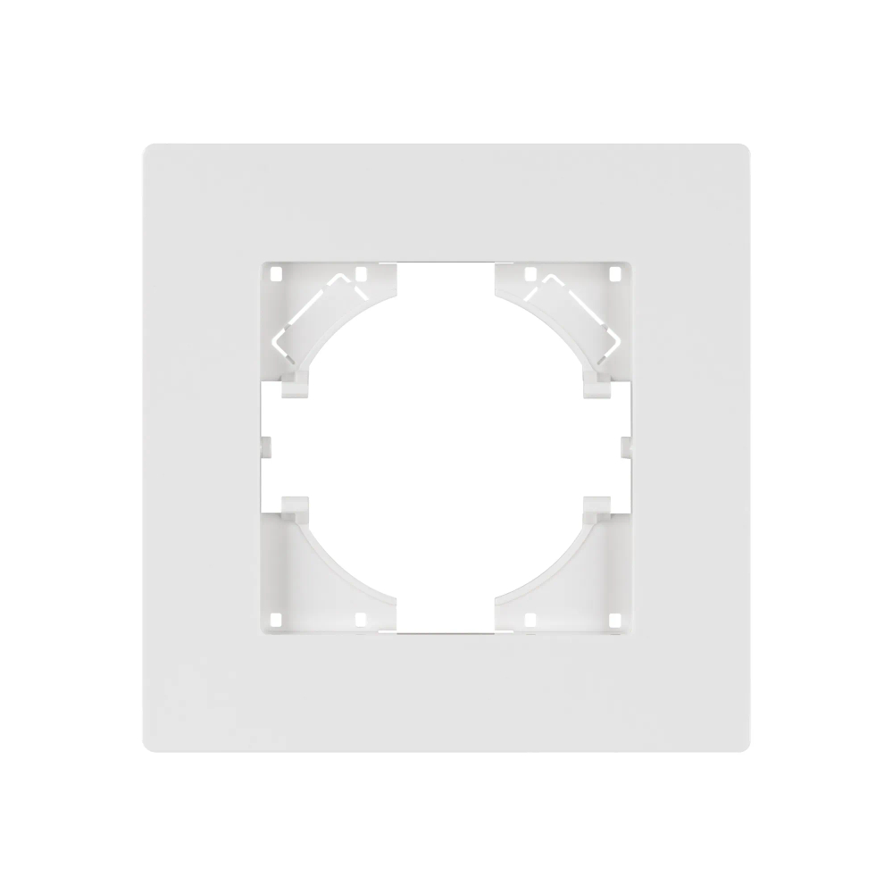 Рамка пластиковая FRM-PERIO-PL-1-WH (Arlight, -) 049688