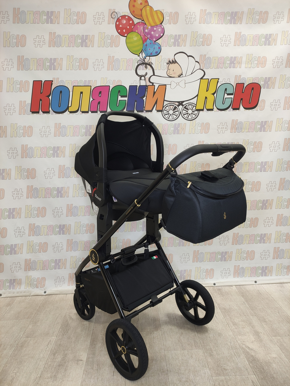 Коляска модульная Sweet Baby SBL Elegante GL Black