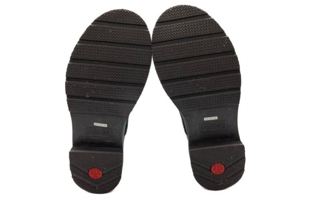 HUNTER Waterproof And Wear resistant Rain Boots Men"s Dark Green