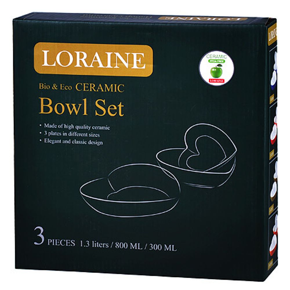 Набор салатниц Loraine 29575 3 шт.
