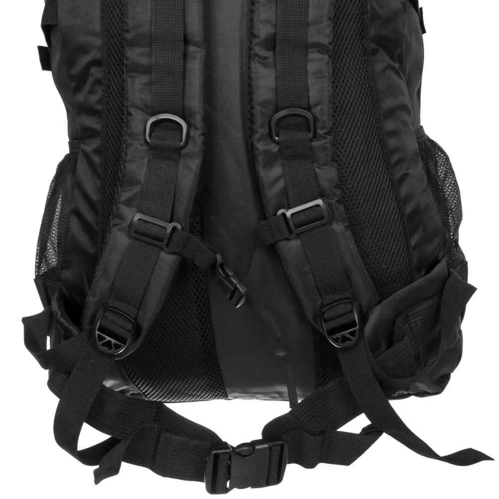 Рюкзак туристический 50л, цвет черный 306