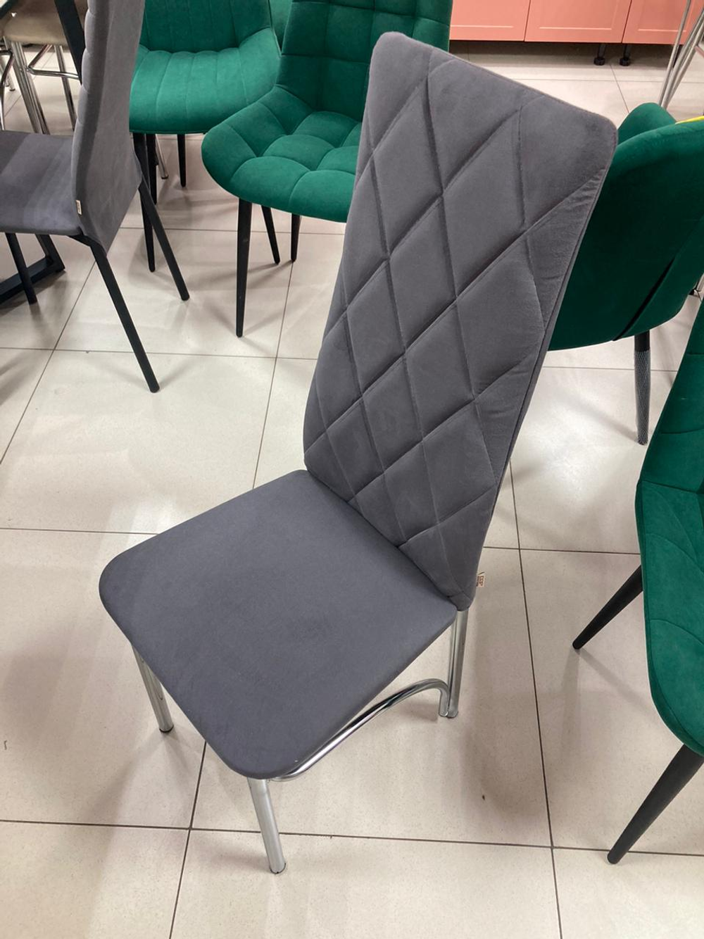 Стул Арни велюр графит