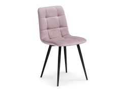 Стул на металлокаркасе Чилли К розовый / черный
