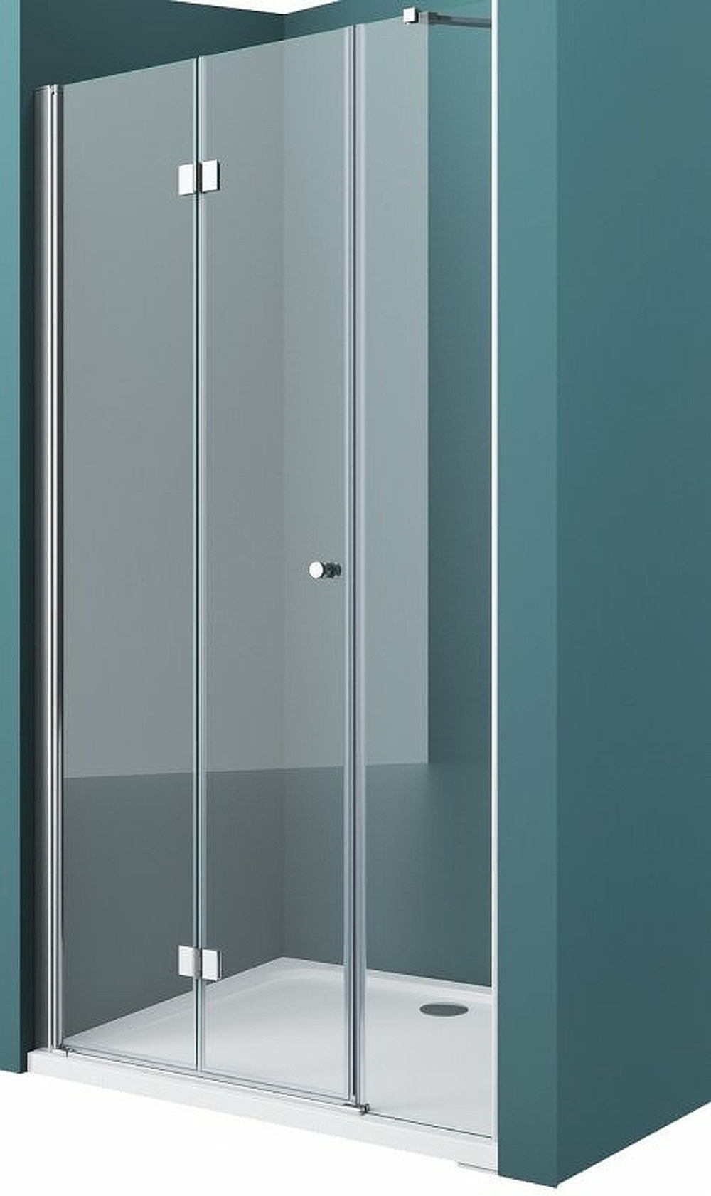 Душевая дверь BelBagno Albano 130 ALBANO-BS-13-60+70-C-Cr профиль Хром стекло прозрачное