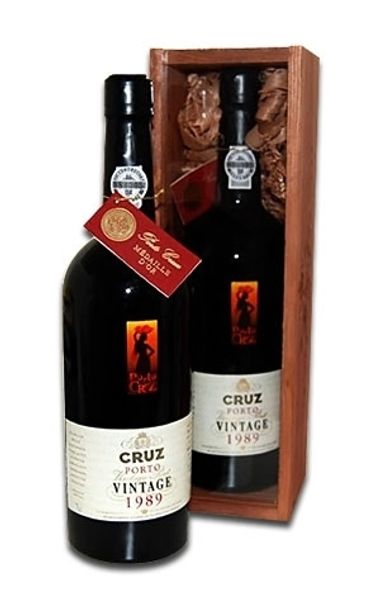 Портвейн Порто Круз Винтаж 1989г. ПК 0,75л