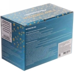 Гирлянда для улицы «Водопад» нить 7м 80 ламп LED чёрный провод, 8 реж, IP-54, Теплый белый (возможность соединения)