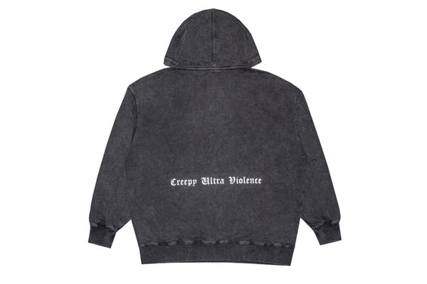 Худи Дружба garment dyed черный - фото 2