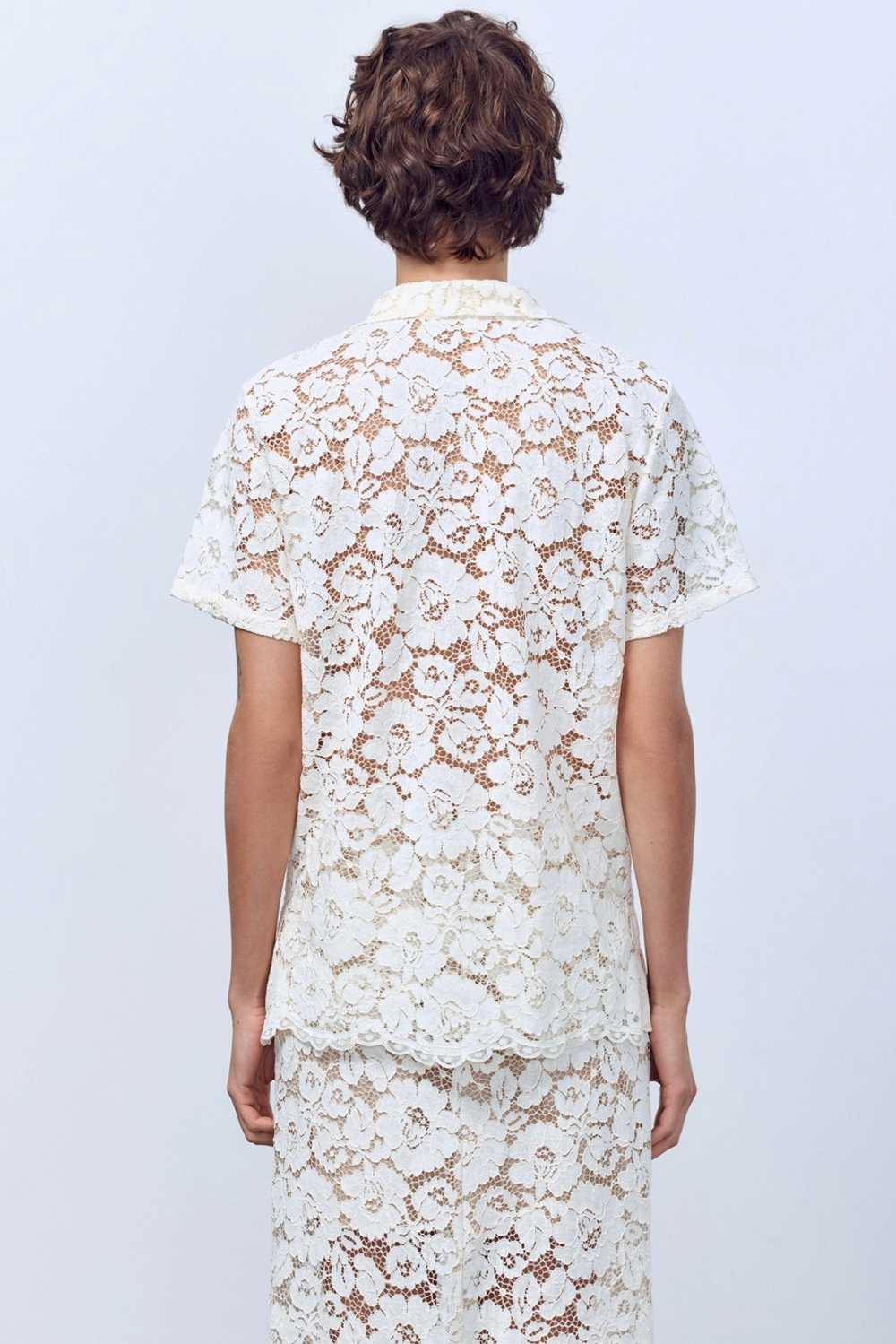 Поло из кружева