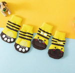 Носочки для животных «LAPUSIK», классические, пчелка, размер s