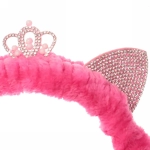 Повязка на голову «Beauty Mapafet- Принцесса», цвет розовый, голубой, сиреневый и серый, 20*6см (упаковка белый ZIP пакет)