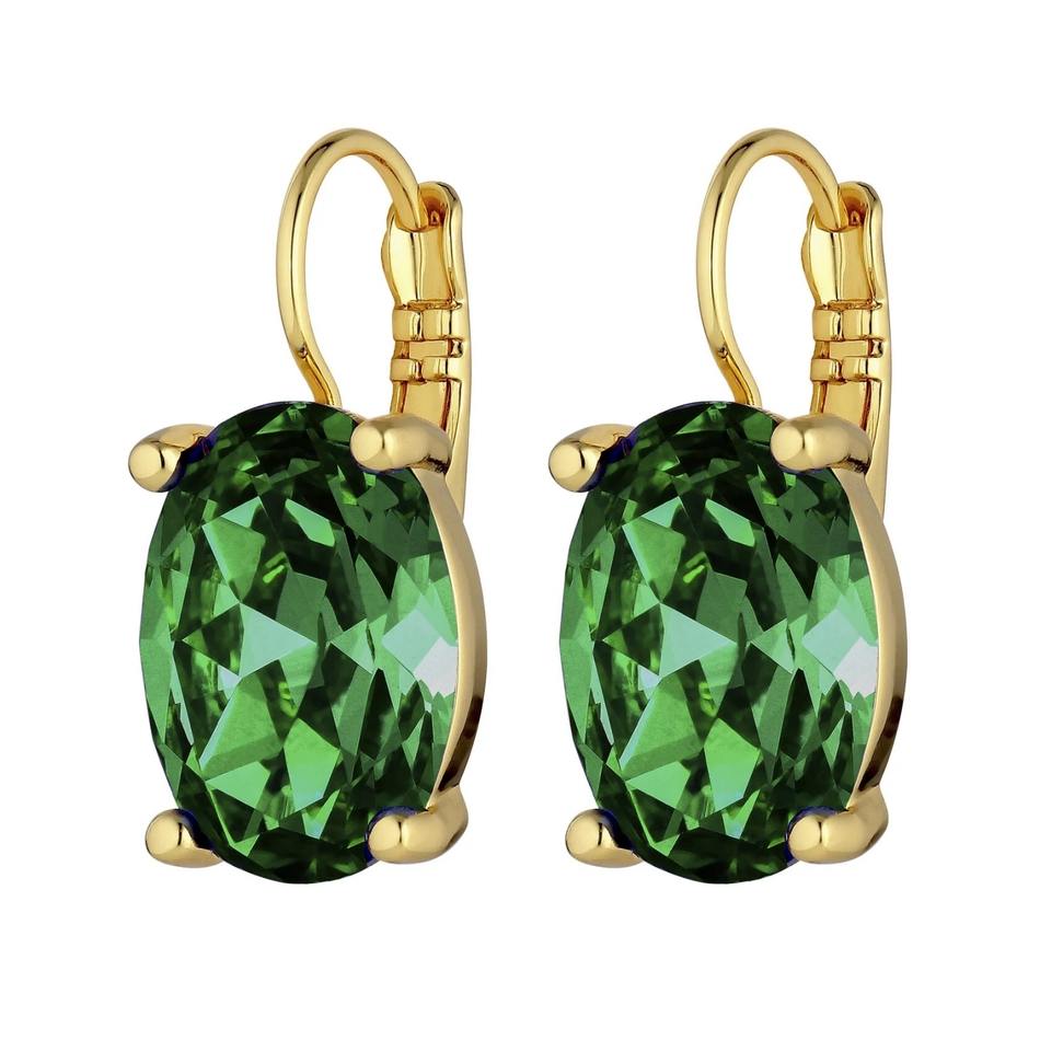 Серьги Dyrberg Kern CHANTAL SG EMERALD GREEN 430079