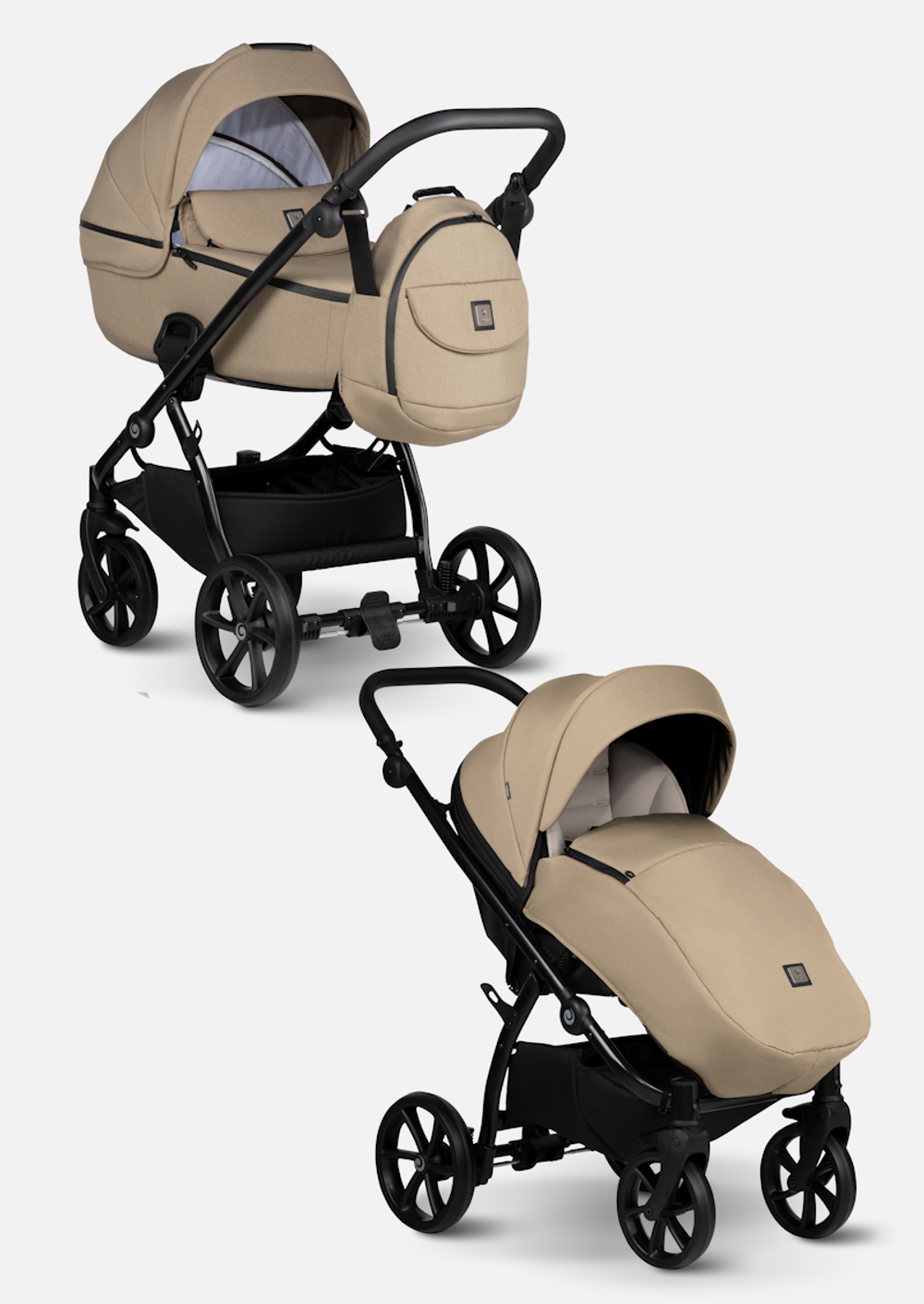 Tutis Коляска 2 в 1 UNO 5+ Essential Bacio