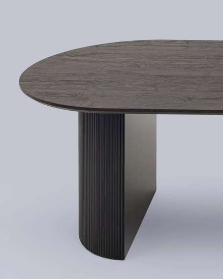 Стол Ballet 200х100 см, темное дерево