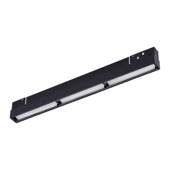 ST804.446.18 Магнитный трековый светильник Черный LED 1*18W 4000K 1 100Lm Ra>90 120° IP20 L330xW22xH СКАЙЛАЙН 48V
