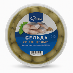Сельдь с пряностями Фише 360 гр