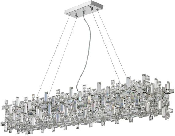 Люстра подвесная хрустальная 2171/09/12PL Stilfort, серия Tetrix