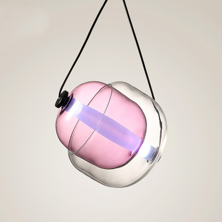 Pendant design lamp  Capsula by Brokis (Pink)