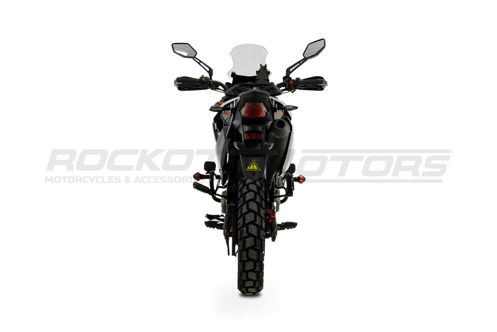 Мотоцикл турэндуро ROCKOT DAKAR (серый/красный)