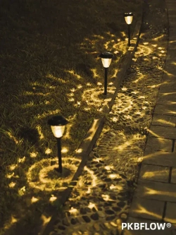 PKBFLOW фонарики садовые на солнечных батареях,6 штук