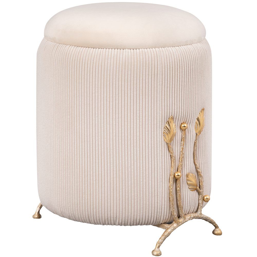 Банкетка Терра Грасс Felicita Белый Опал Айвори Мраморное золото