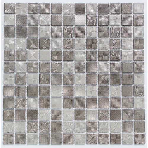 Керамическая мозаичная плитка PP2323-19 Porcelain матовая структурированная бежевый коричневый