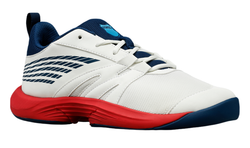 Детские теннисные кроссовки K-Swiss Speed Trac JR - blanc de blanc/blue opal/lollipop