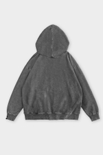 Худи SHMOT "ASPIRINE" GARMENT DYE Серый