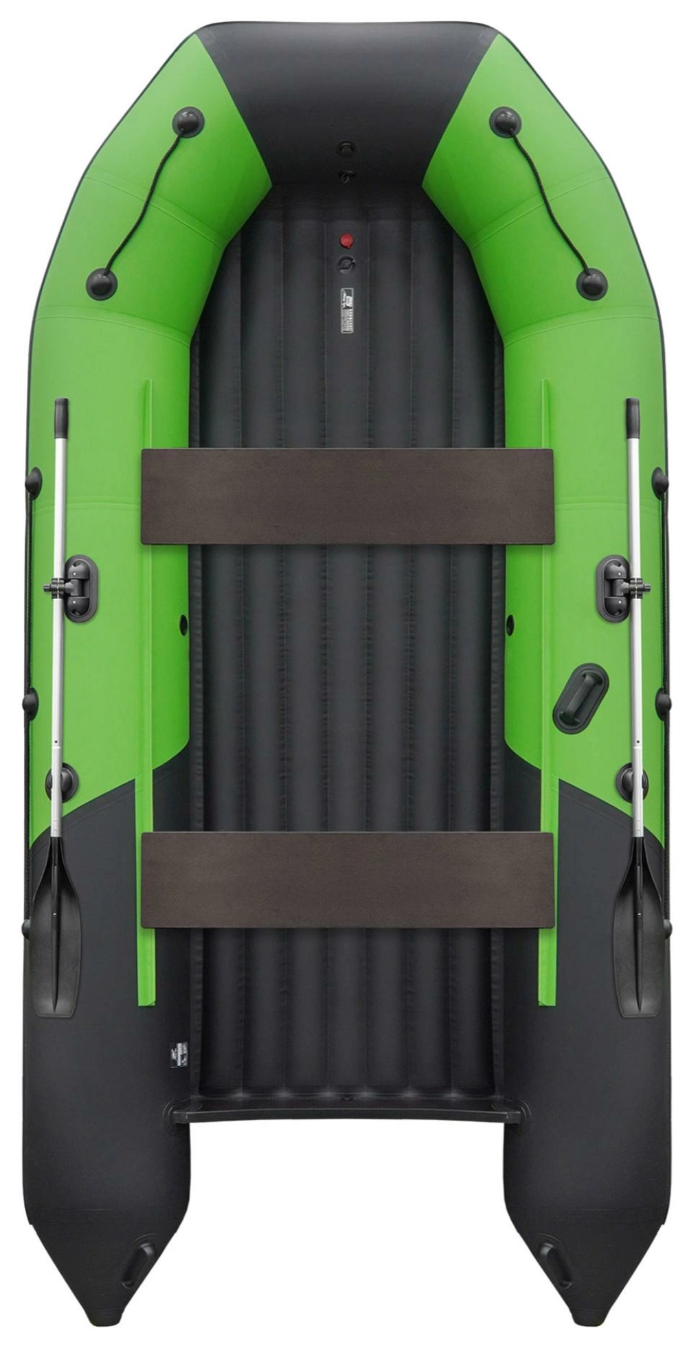 Лодка Таймень NX 3600 НДНД PRO MAX, 3600*1880*465 мм., цвет зеленый - черный