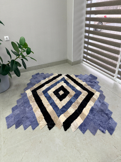 Меховой Коврик прикроватный накидка на кресло из овчины