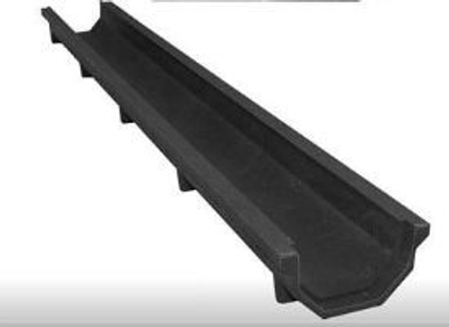 Канал водоотведения ППК DN100 A15; В125; С250 1000х140х70 черный