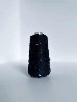 Пряжа хлопок с королевскими пайетками