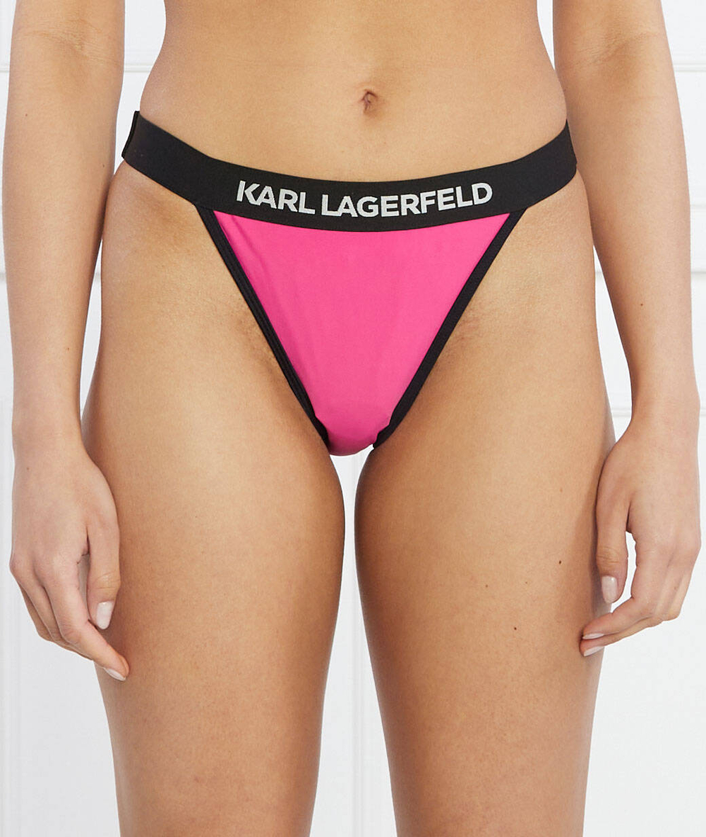 Трусики бикини Karl Lagerfeld - фуксия(230W2235)