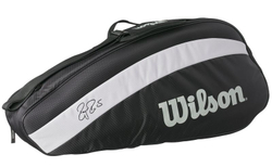 Сумка теннисная Wilson Roger Federer Team 3 Pk Bag - black