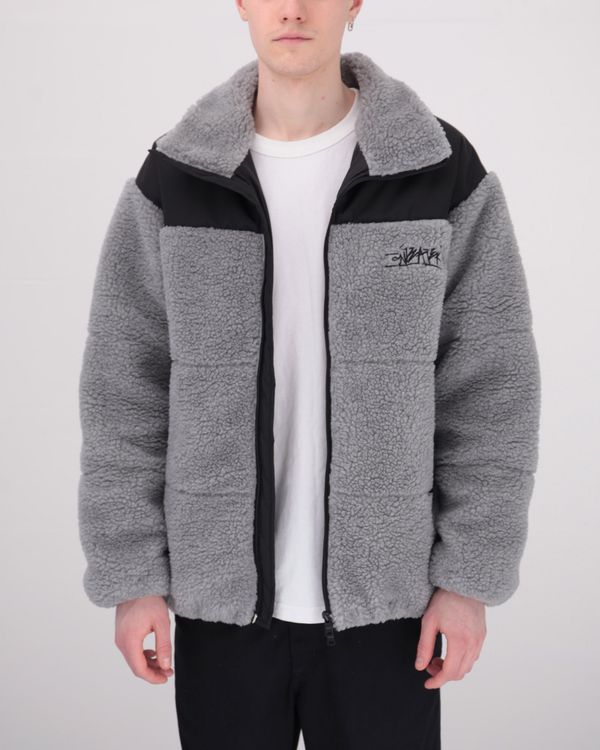 Куртка Downlight Sherpa Серая - фото 4