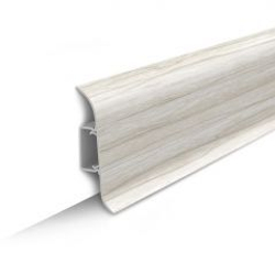 Плинтус ПВХ Идеал Классик 267 Клен белый 2200х55х22 мм