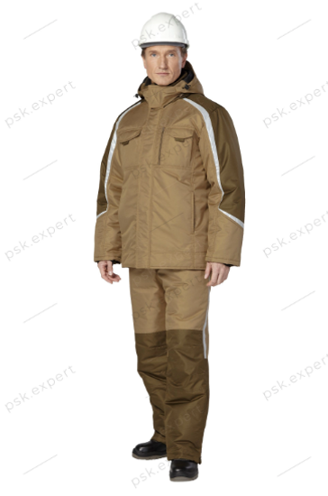 Костюм зимний "Филигир" брюки (бежевый/хаки)